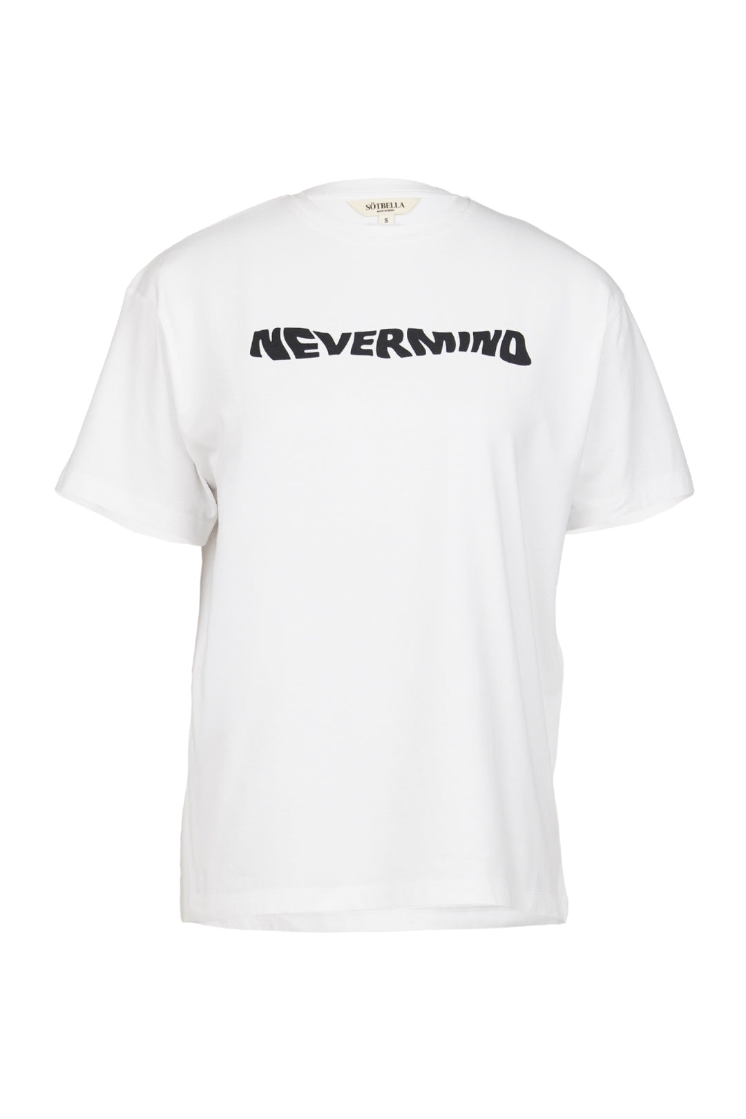 NEVERMIND GRAPHIC WHITE TEE