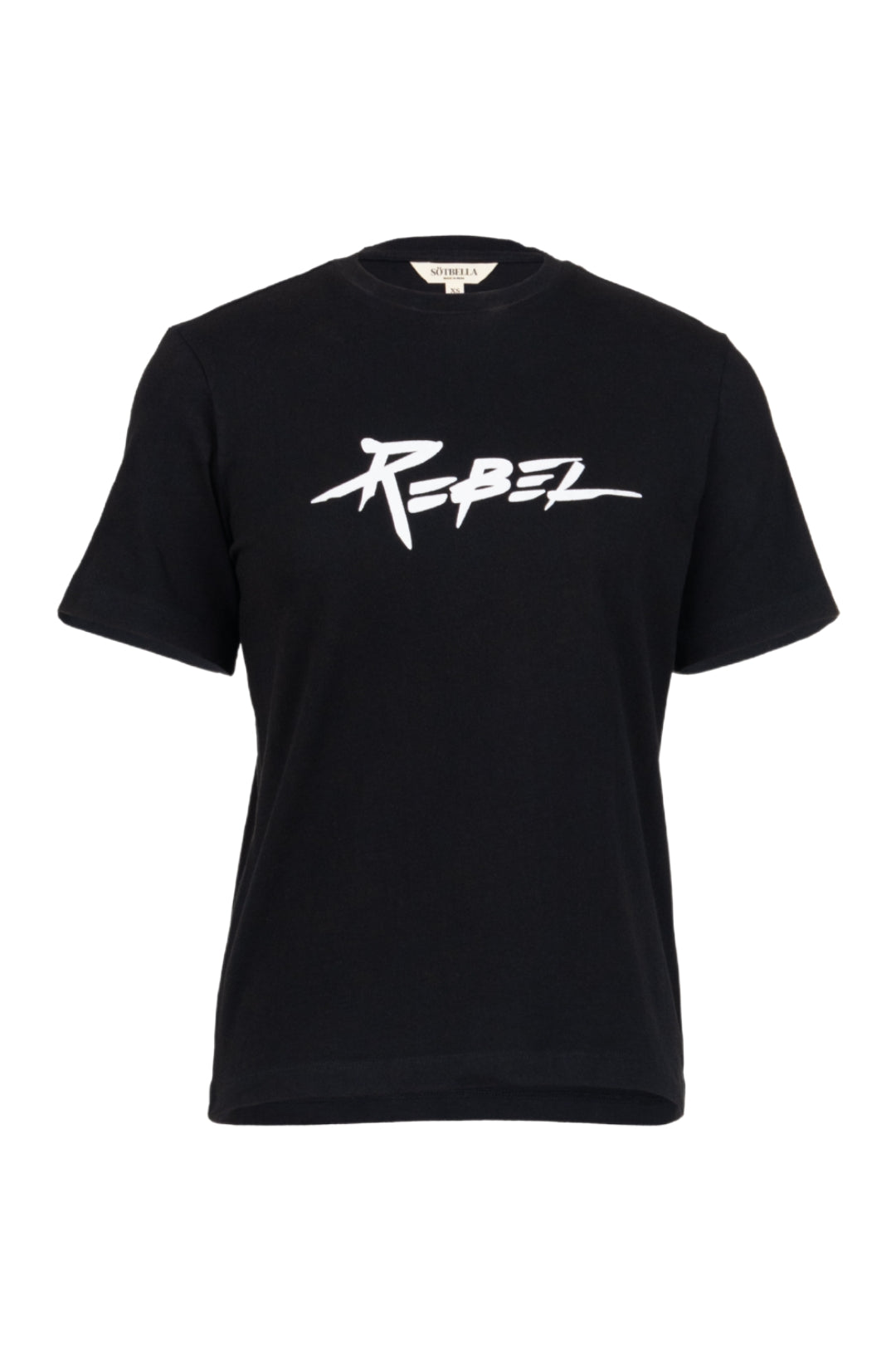 BLACK BOLD SCRIPT TEE