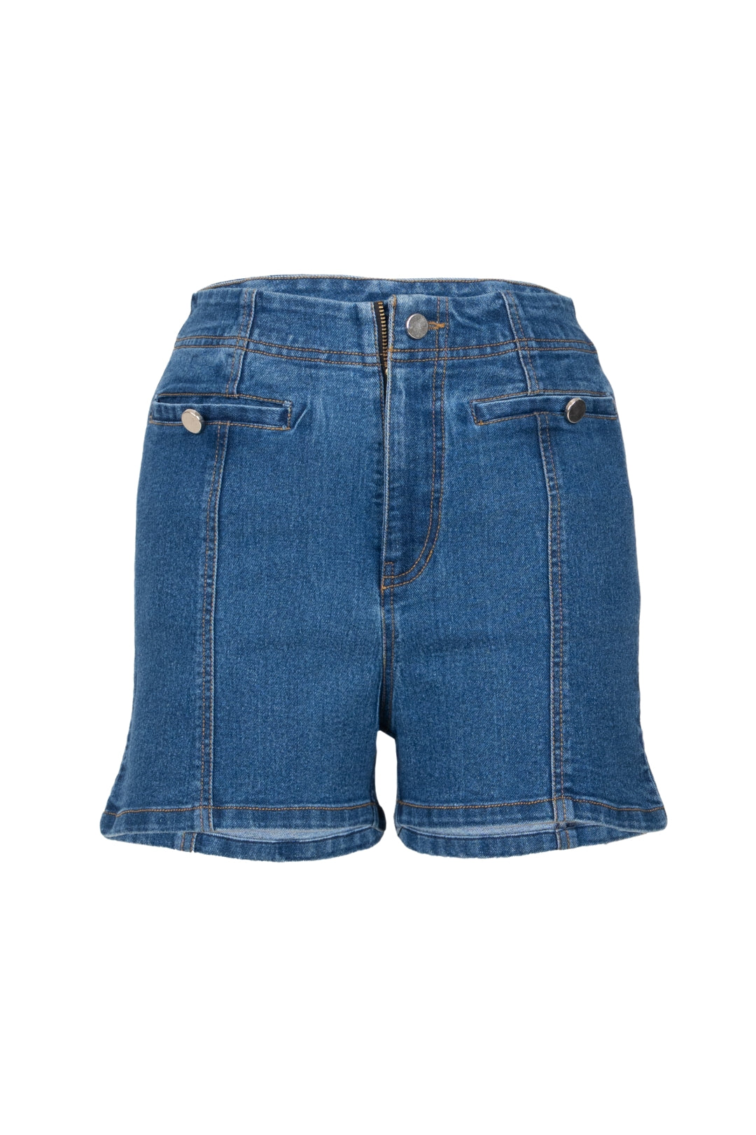 MIDNIGHT BLUE MINI SHORTS