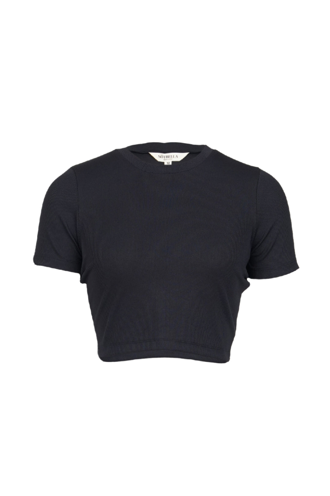 BASIC BLACK CROP TOP