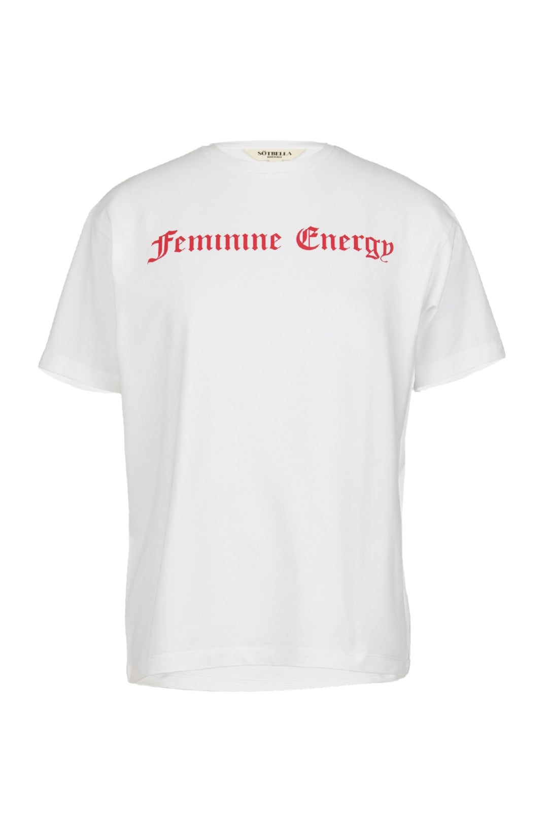 MINIMAL WHITE GRAPHIC COTTON TEE