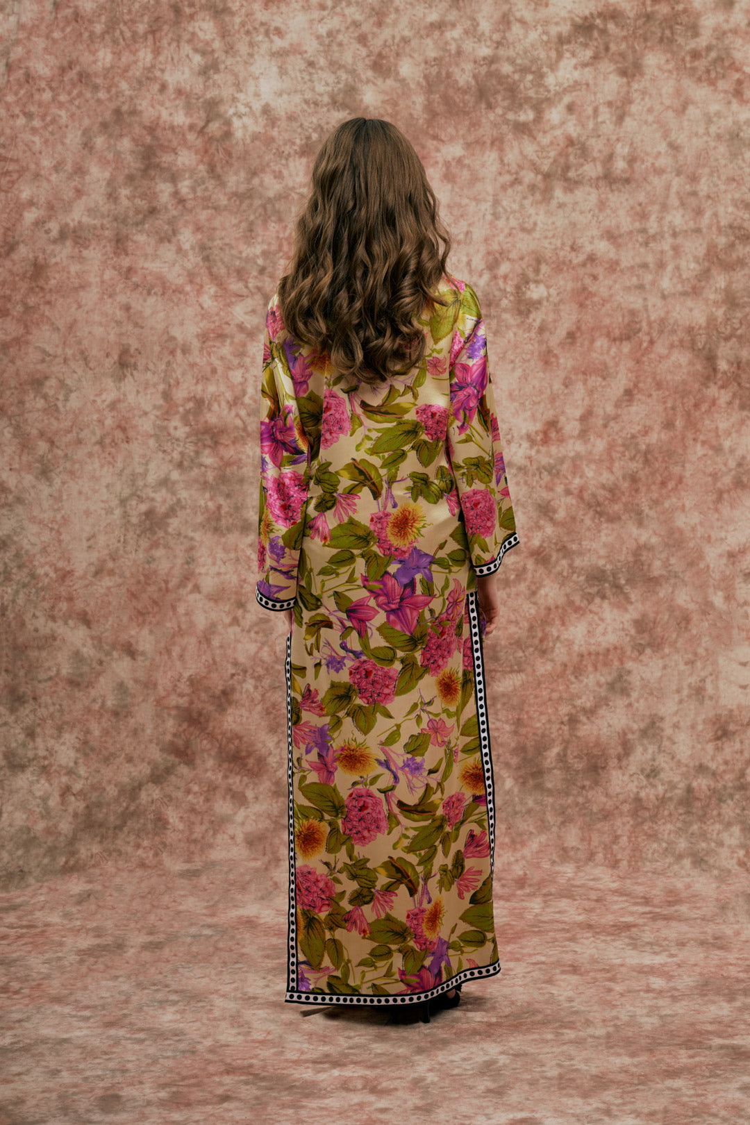 FLORAL PRINT KAFTAN