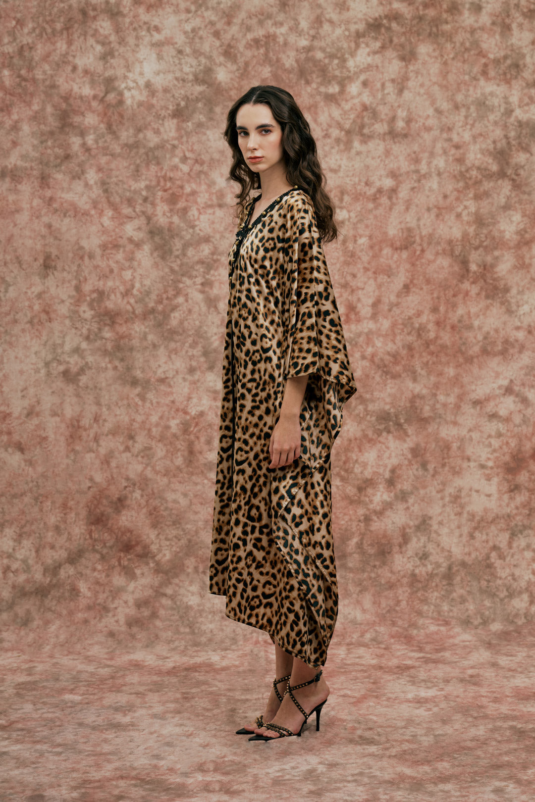 LEOPARD PRINT KAFTAN