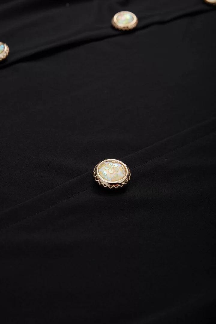 Black Bodycon Dress - Sotbella