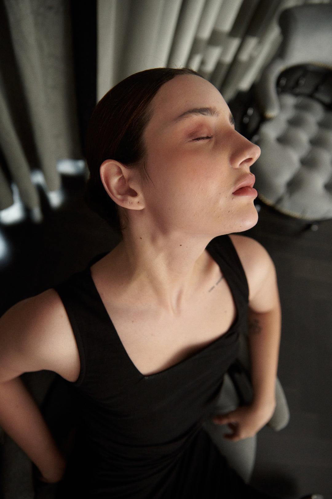 Black Bodycon Dress - Sotbella