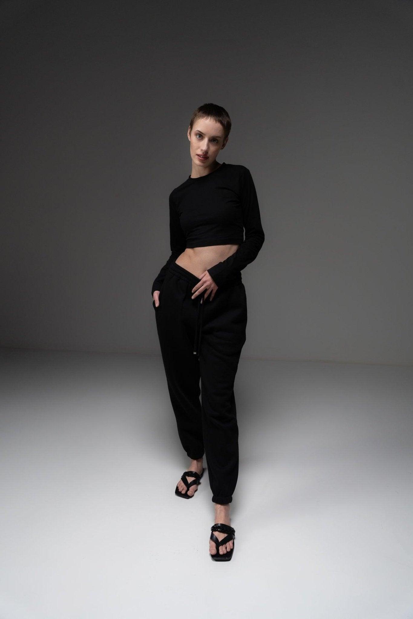 BLACK CO-ORD SET - Sotbella