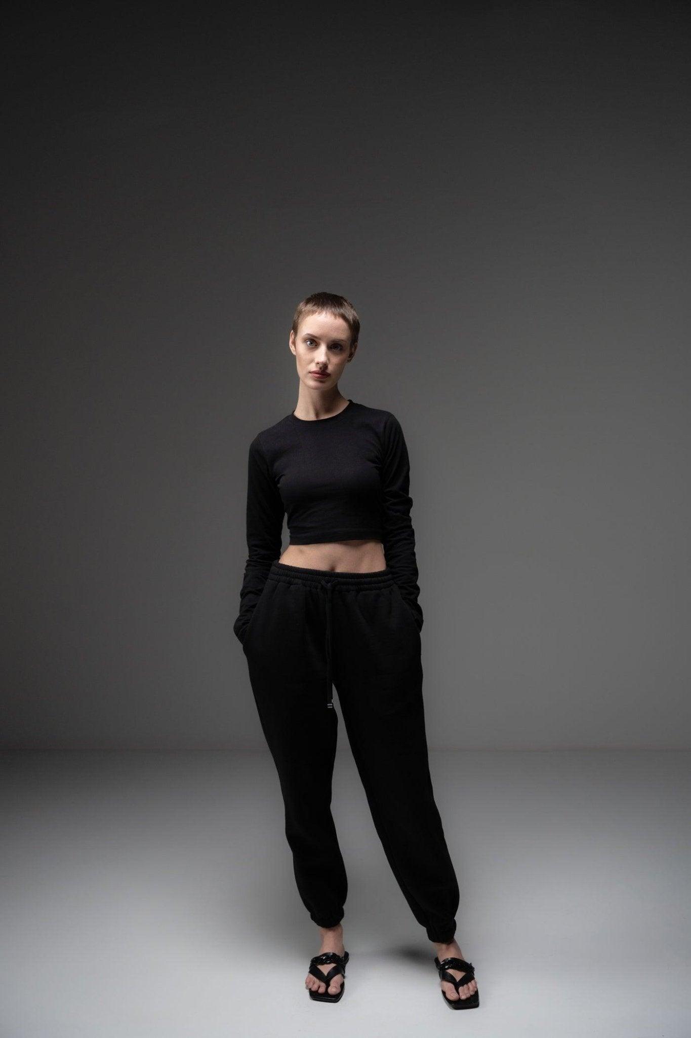 BLACK CO-ORD SET - Sotbella