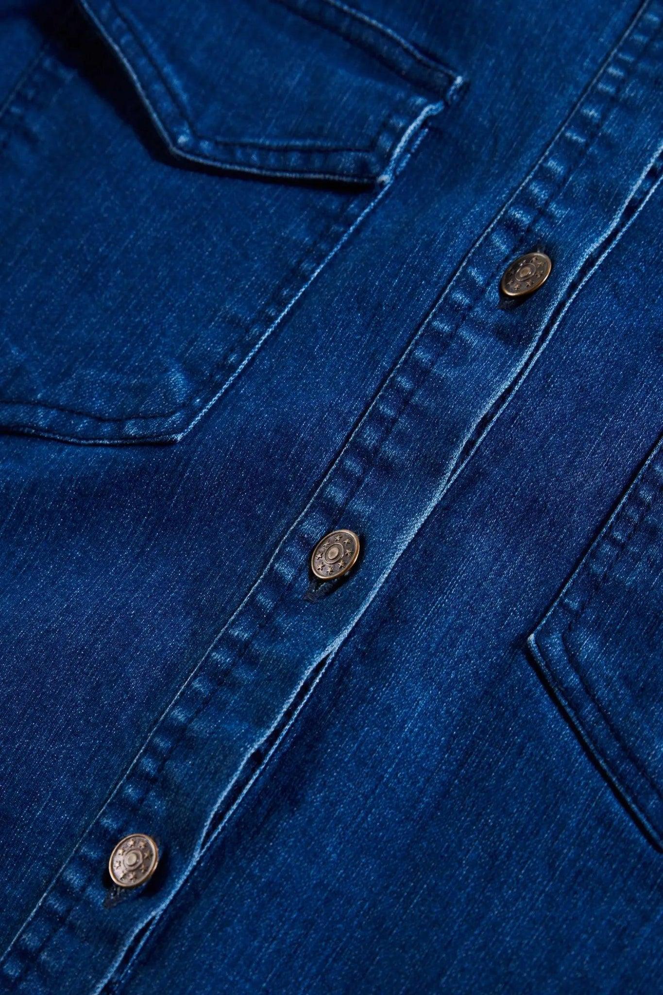 Blue Denim Shirt - Sotbella