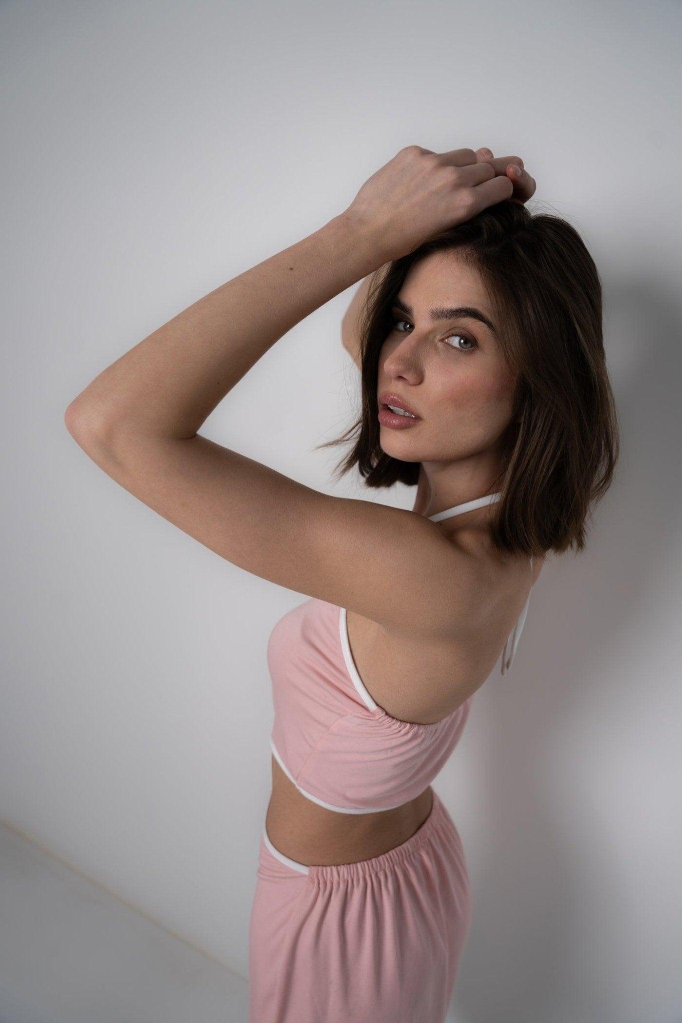 BREEZY PINK SUMMER DRESS - Sotbella