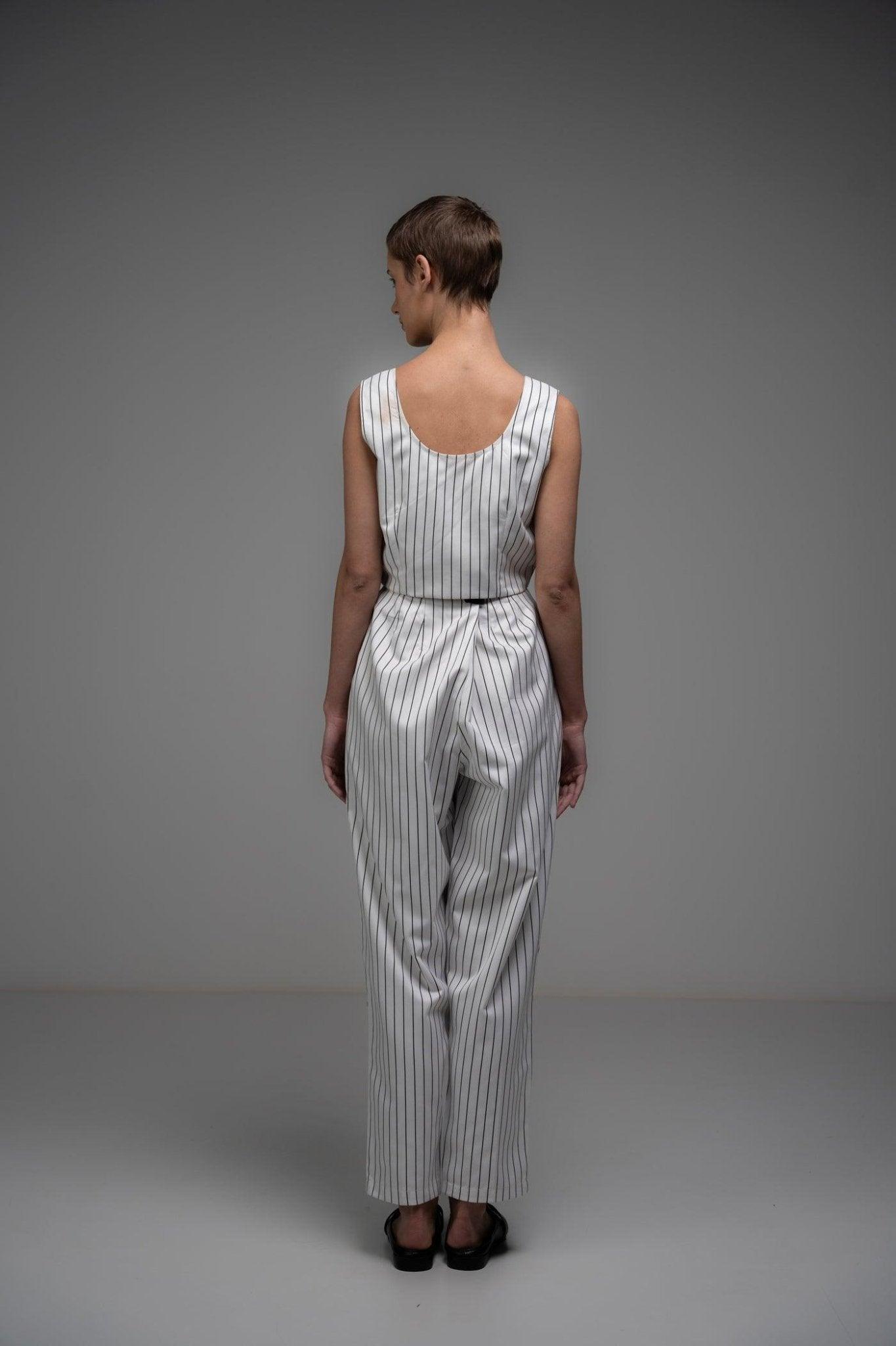 CHIQ STRIPED WORKWEAR CO-ORD SET - Sotbella