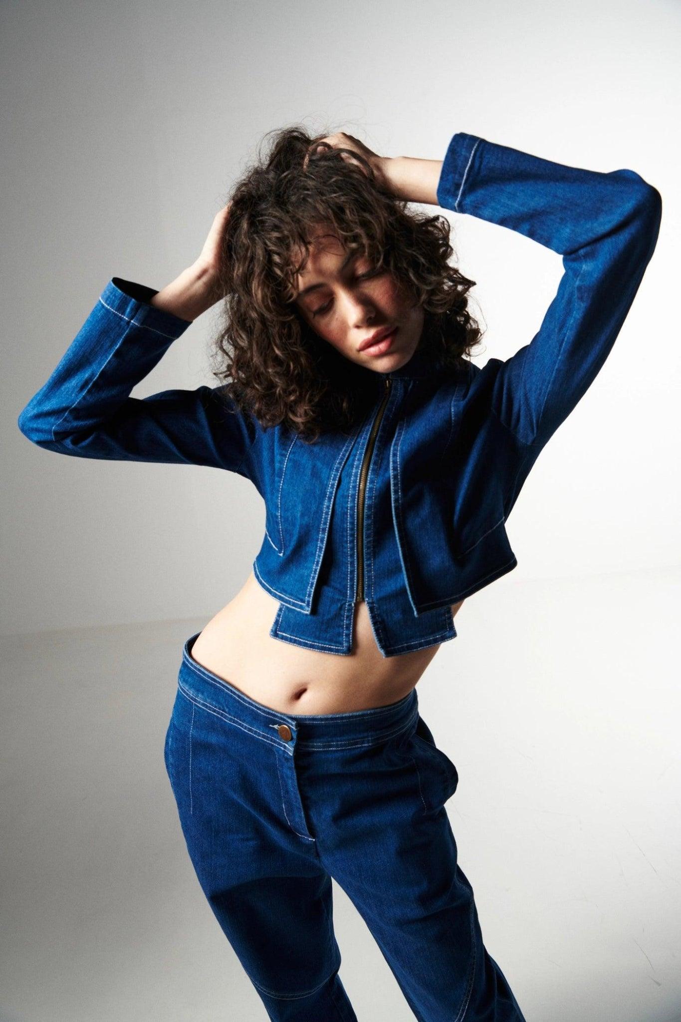 Denim Harmony Ensemble Set - Sotbella