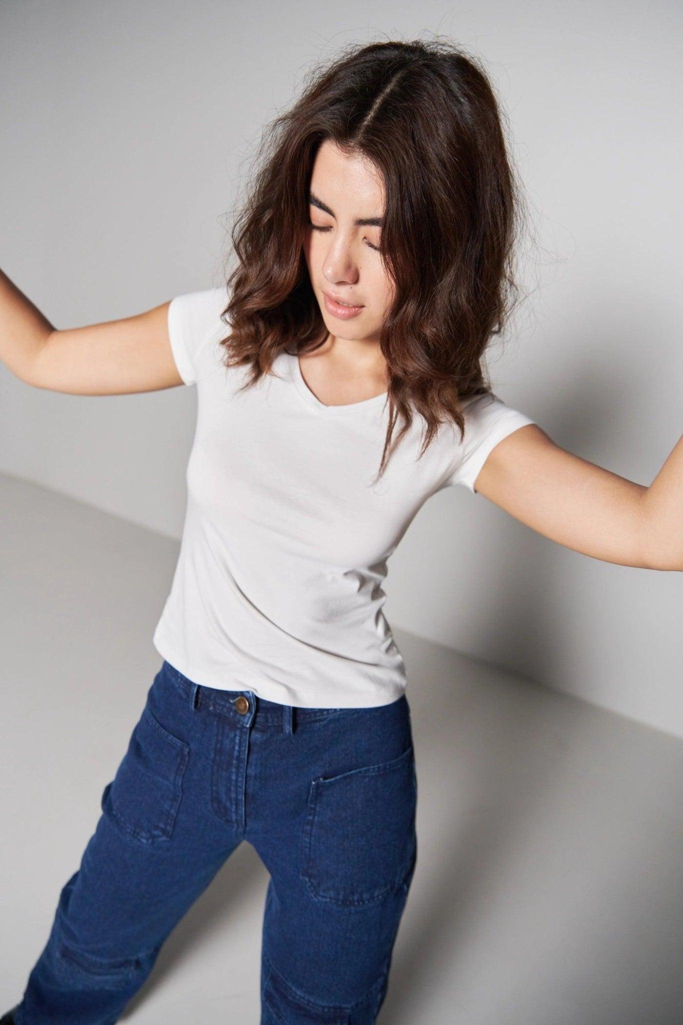 Denim Straight Pants - Sotbella