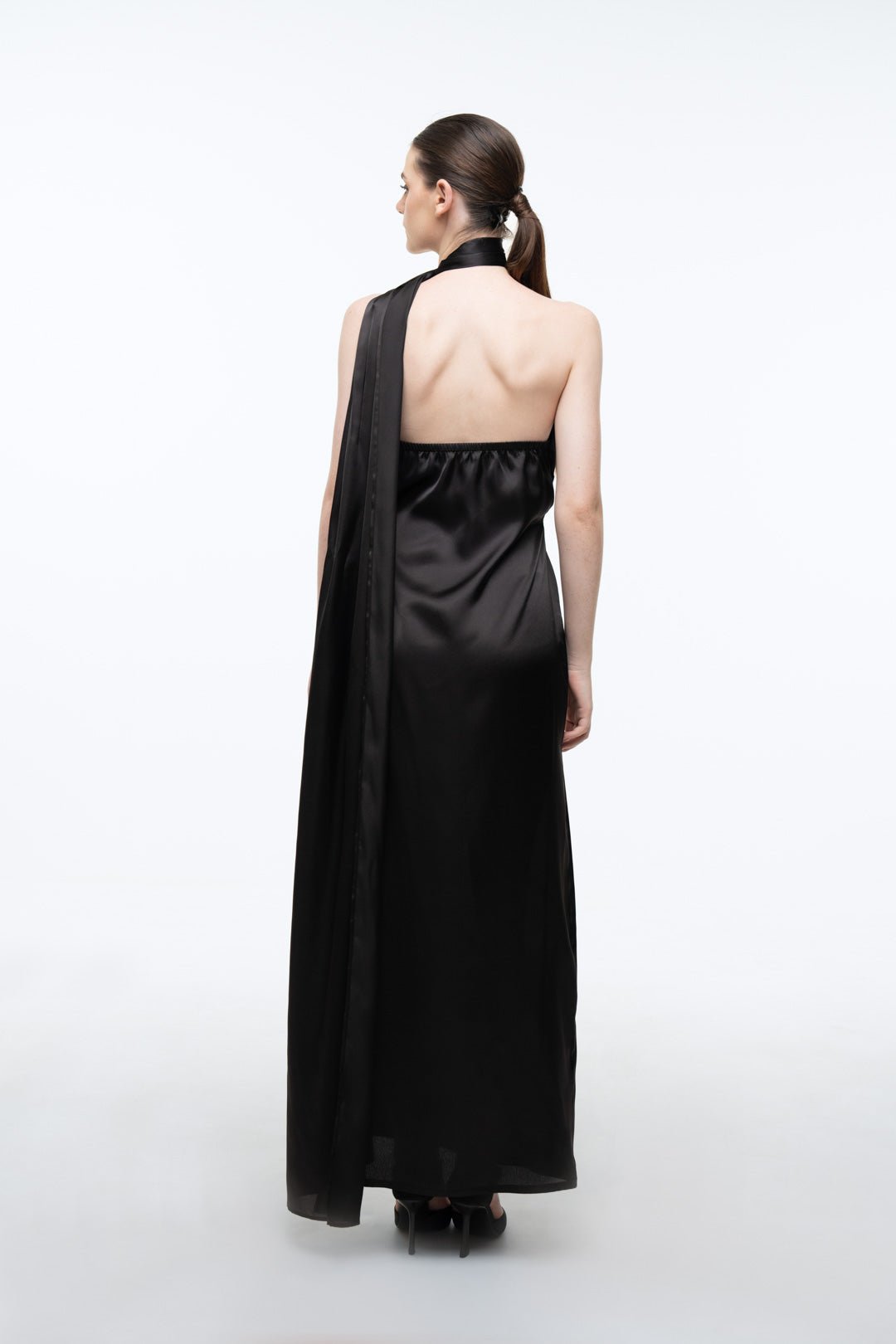 DRAPE SHAWL - NECK DRESS - Sotbella
