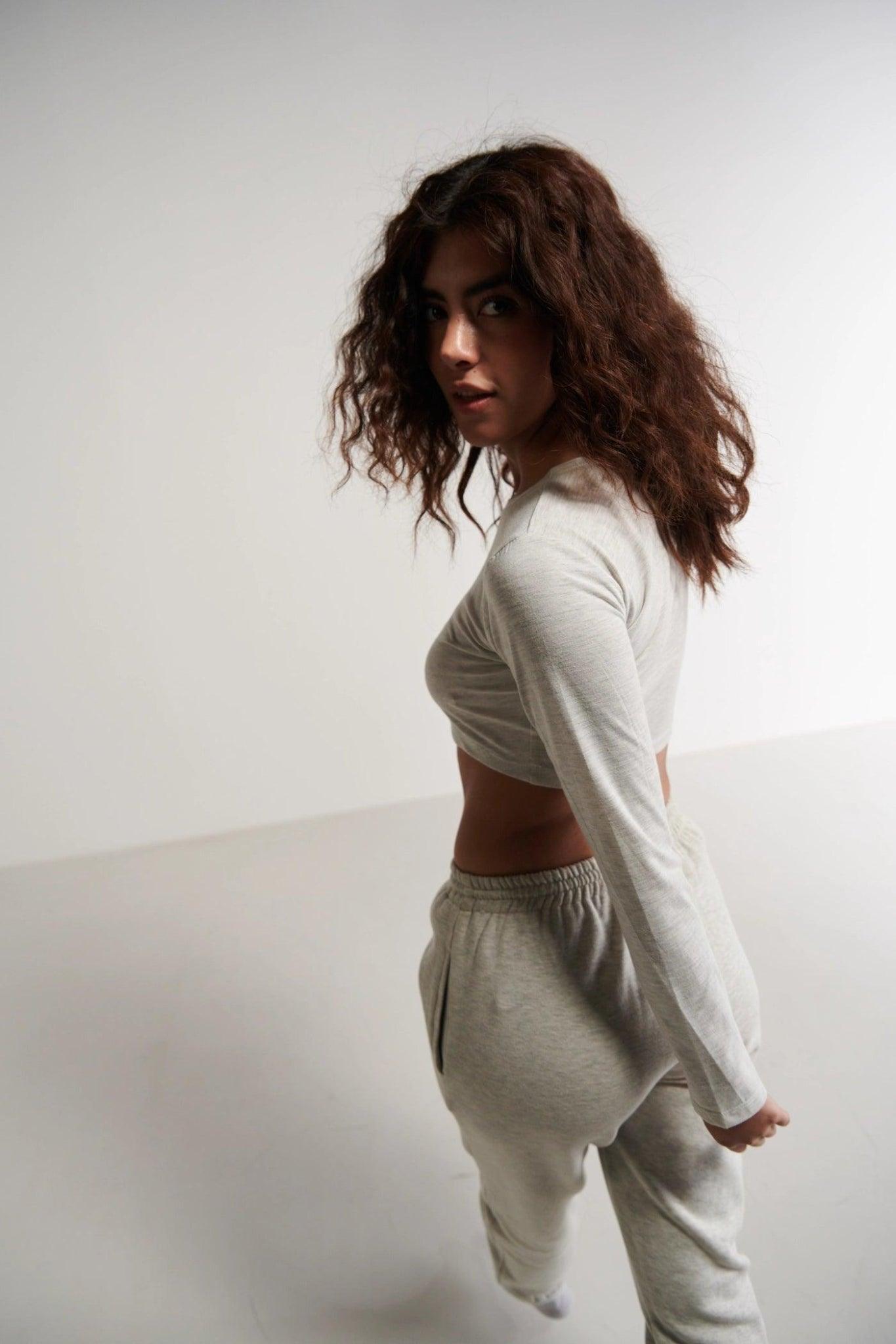 Grainy Crop Top - Sotbella