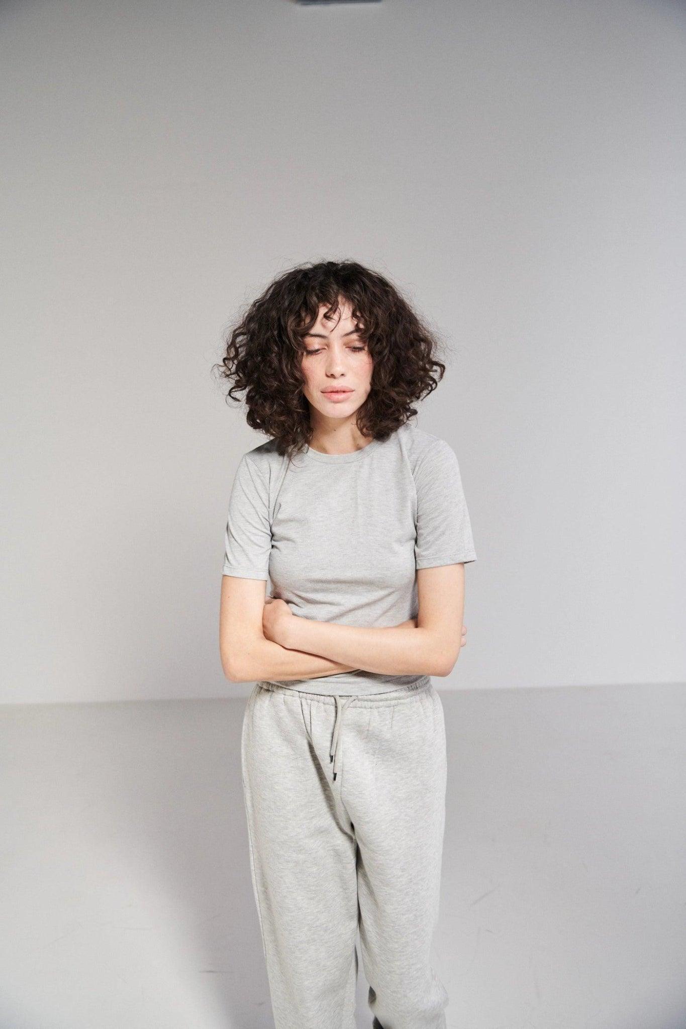 Grey Knits T-Shirt - Sotbella