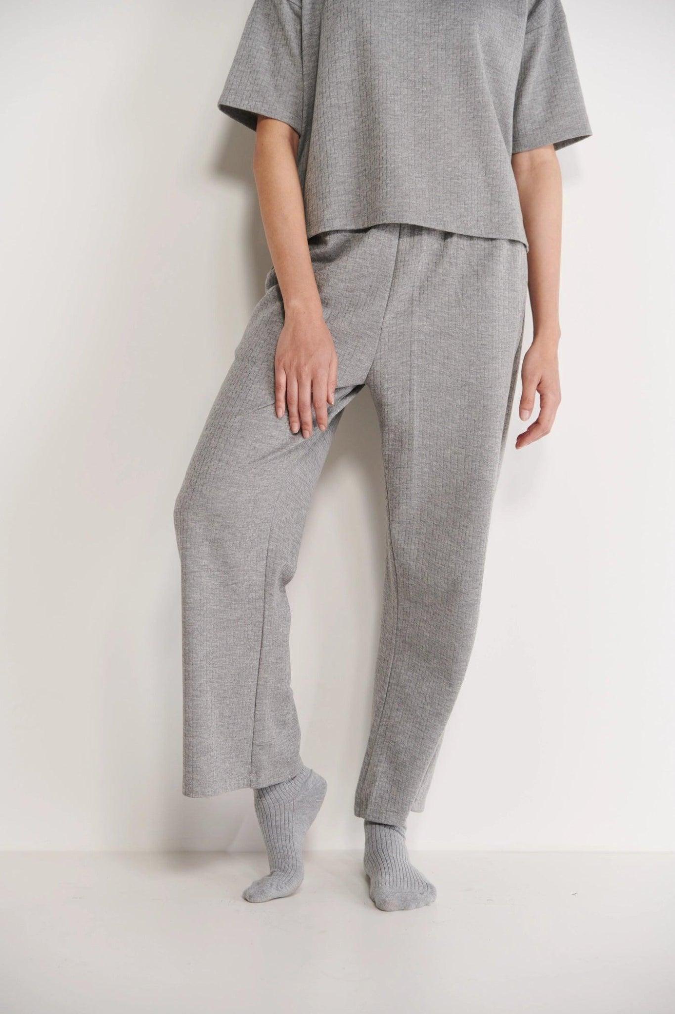 Grey Single Jersey T-Shirt - Sotbella