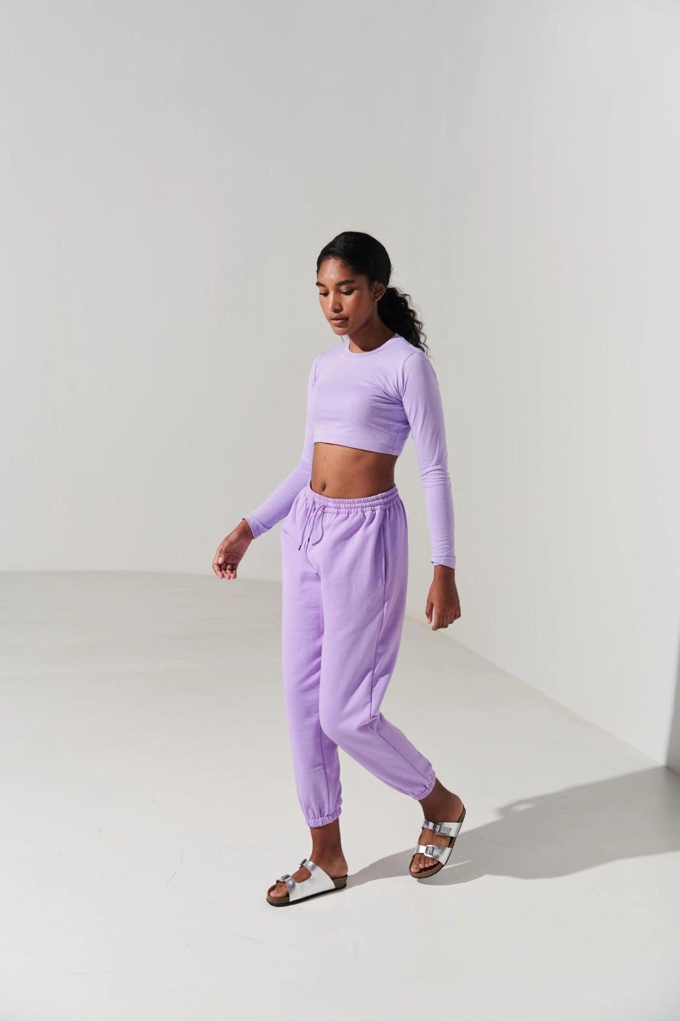 Lavender Crop Top - Sotbella