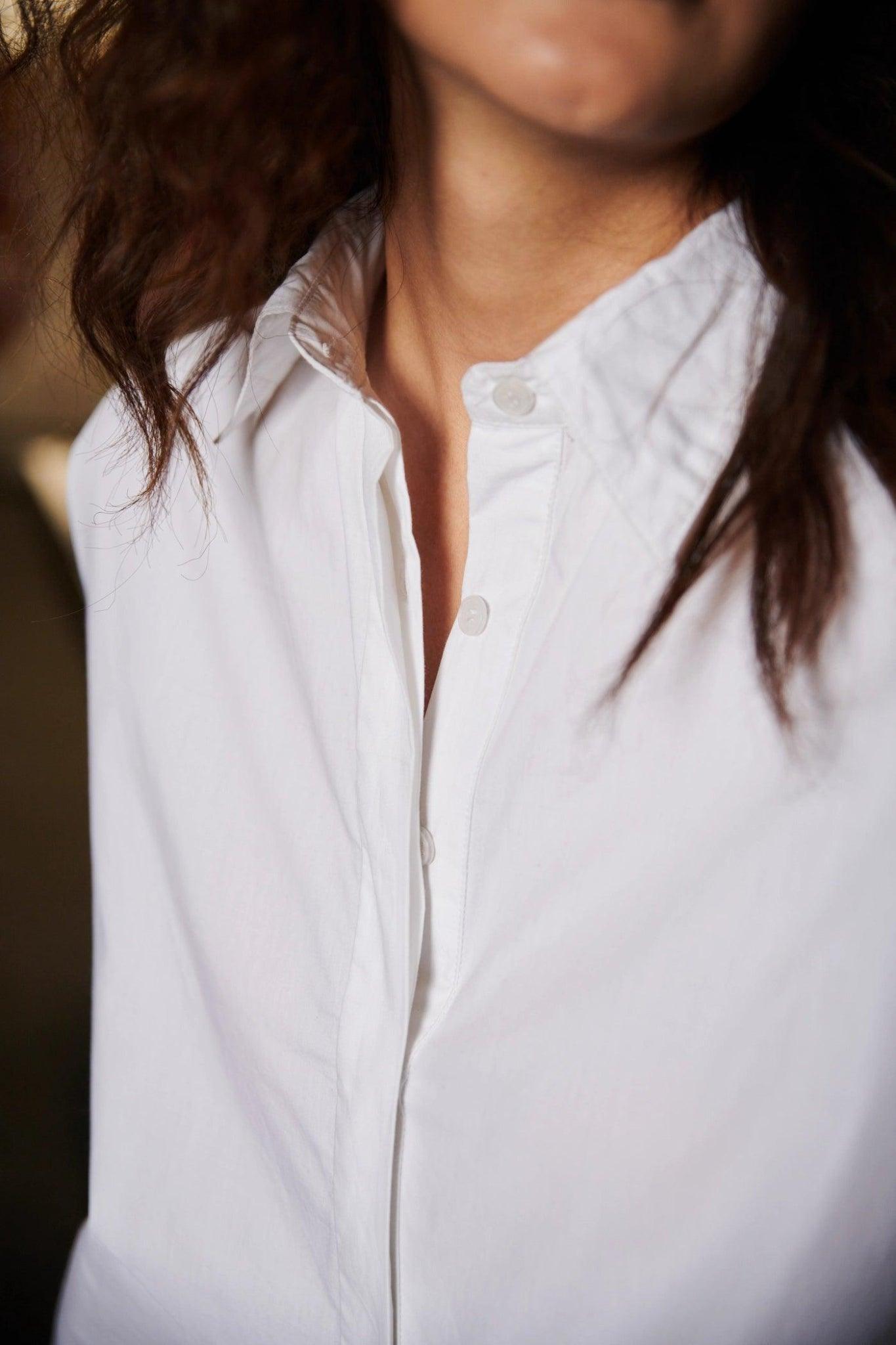 Long White Shirt - Sotbella