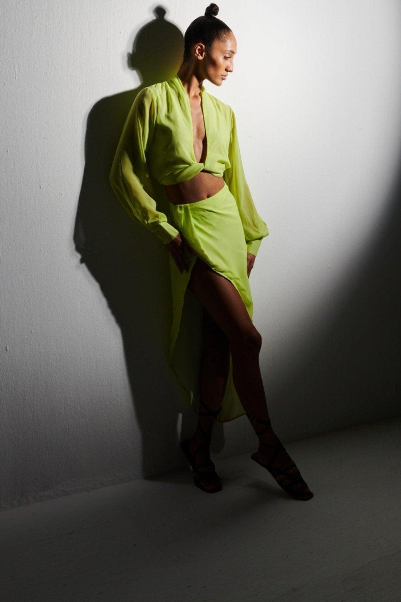 Neon Green Co-Ord Set - Sotbella