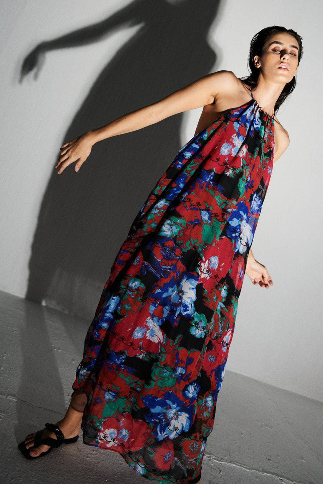 Printed Maxi Dress