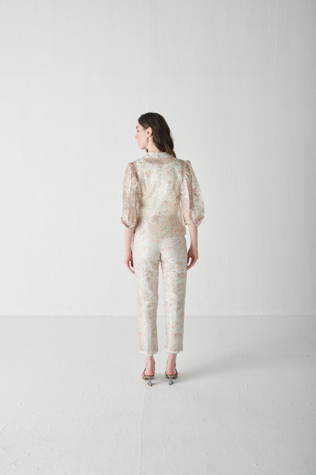 Printed Ruffle Shirt - Sotbella