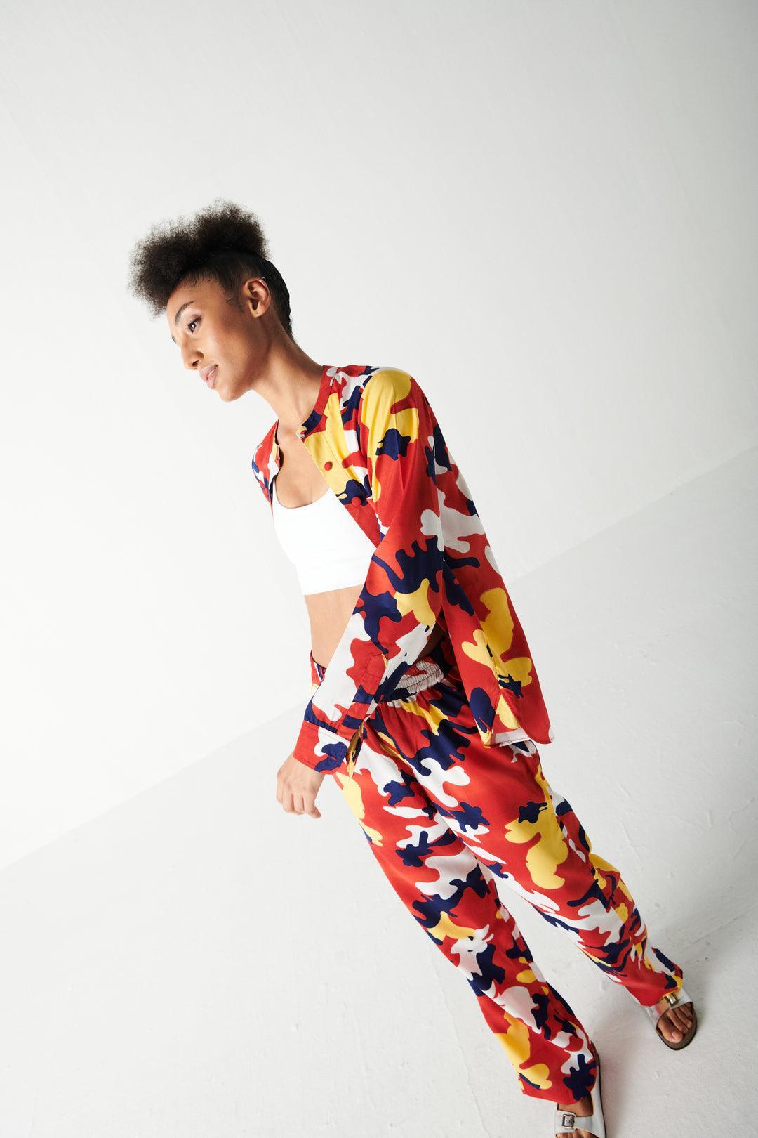 Printed Trouser Pant - Sotbella