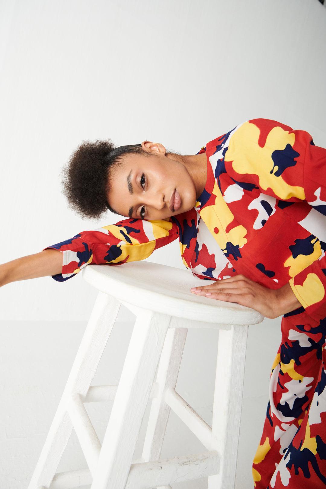 Printed Trouser Pant - Sotbella