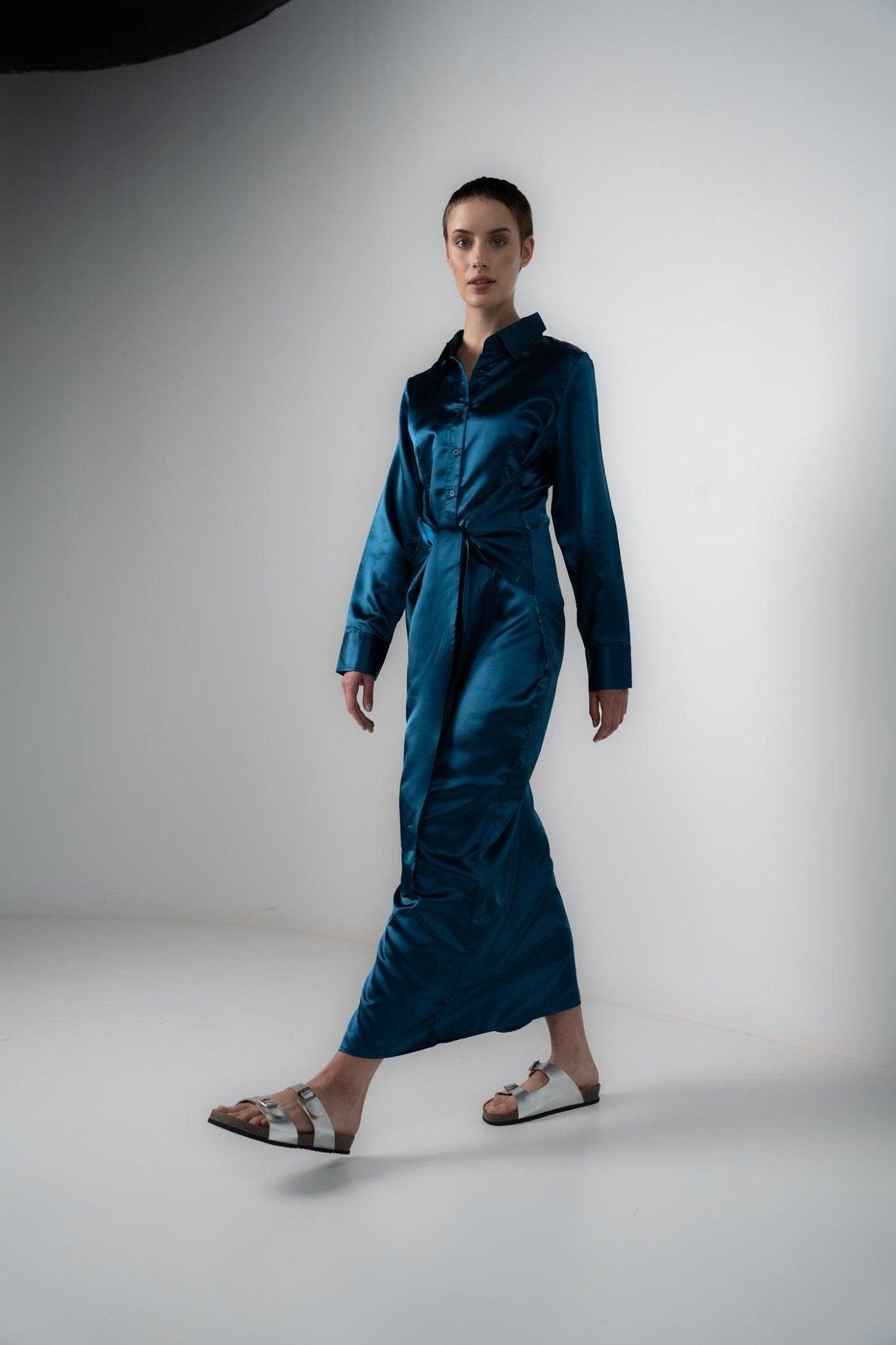 Satin Dress-Sotbella