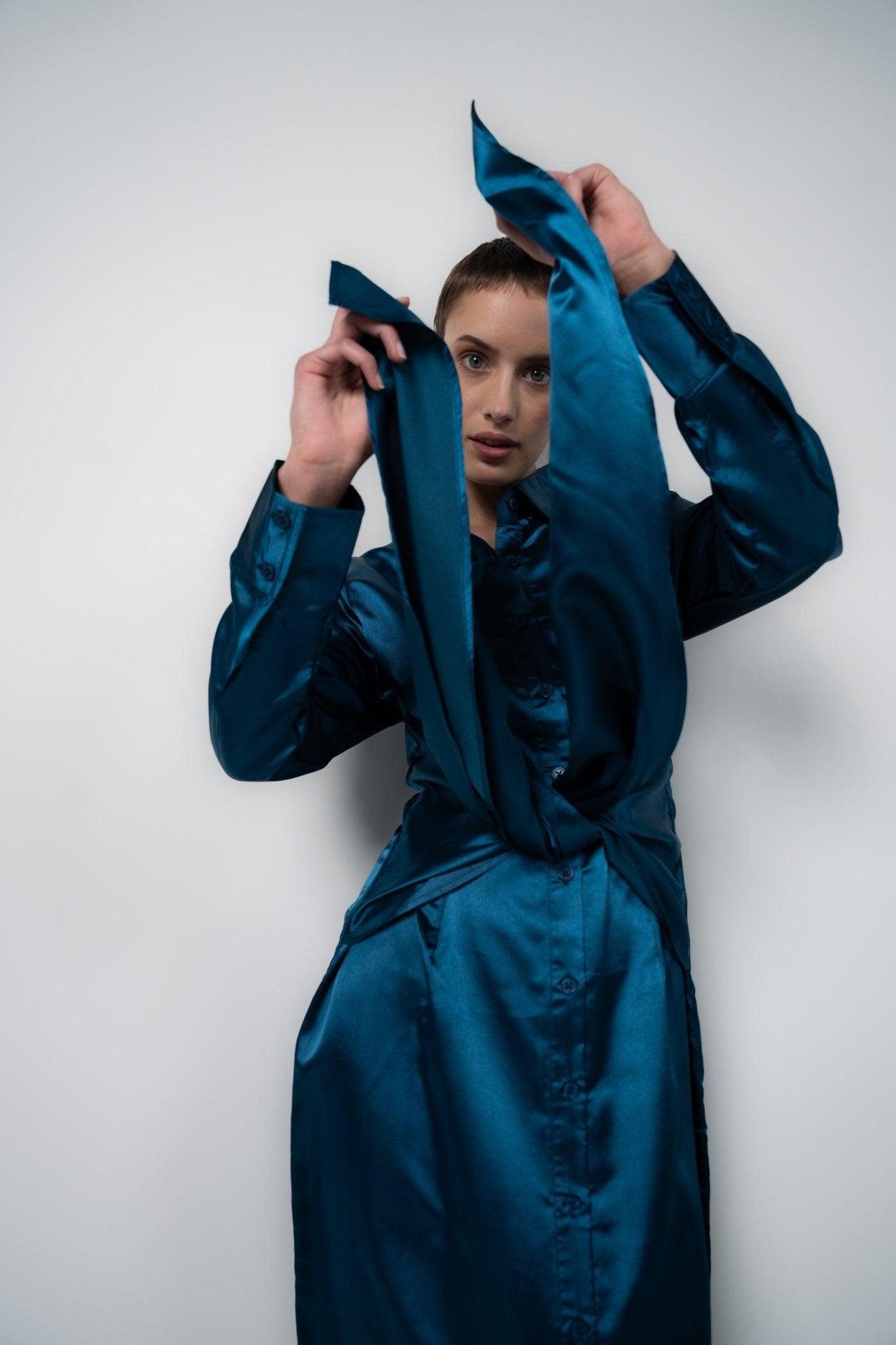 Satin Dress-Sotbella
