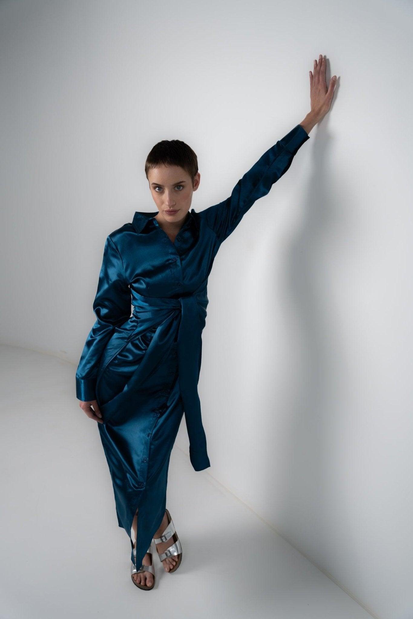 Satin Dress-Sotbella