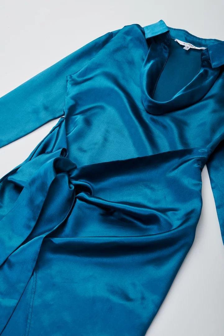 Satin Dress-Sotbella