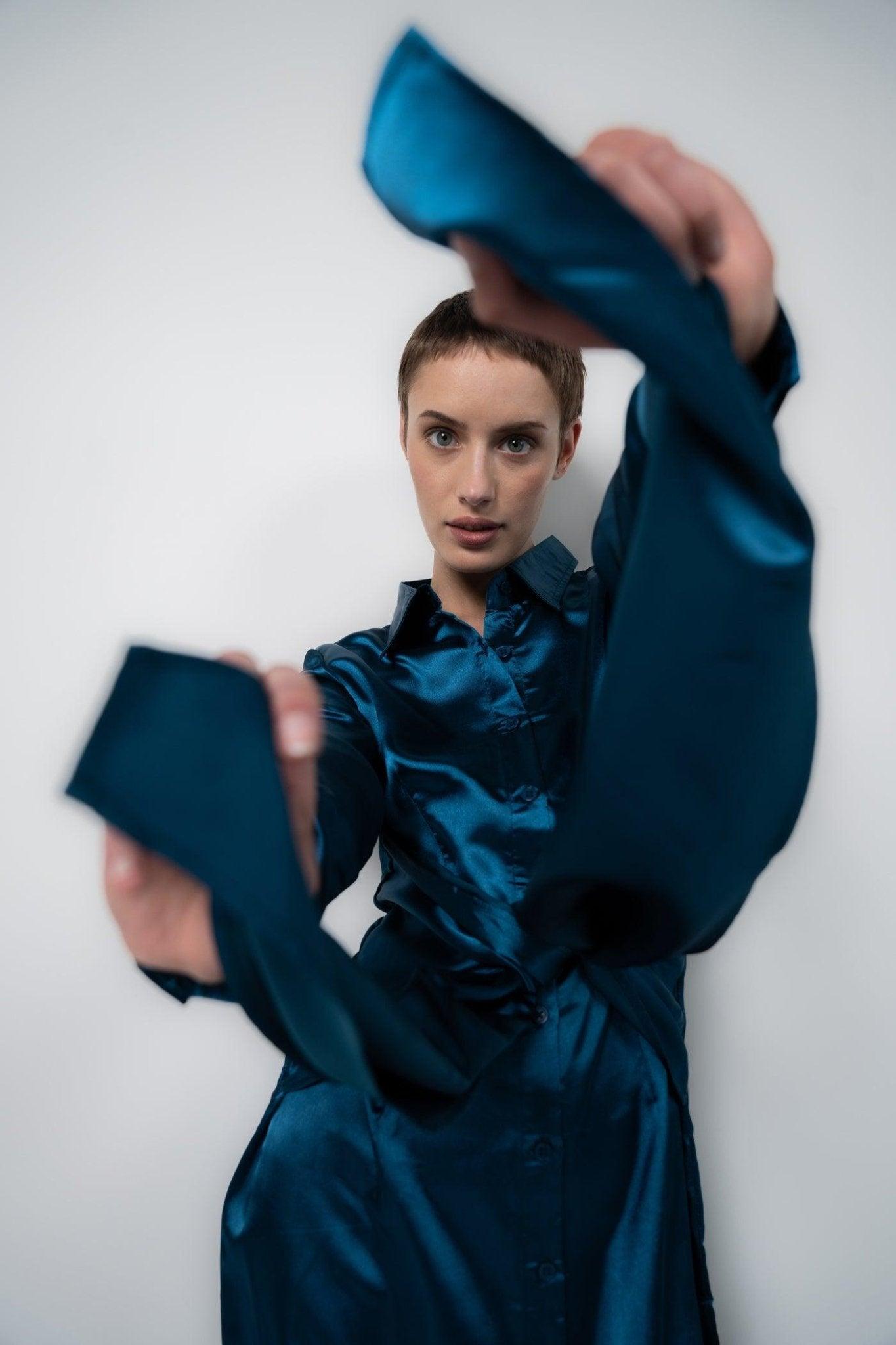 Satin Dress-Sotbella