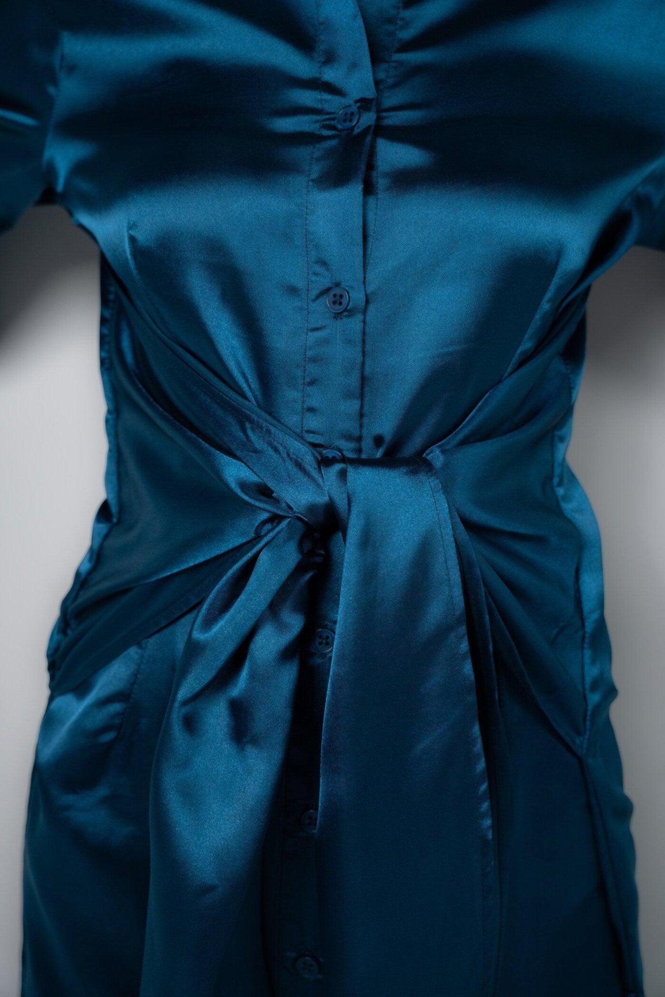 Satin Dress-Sotbella