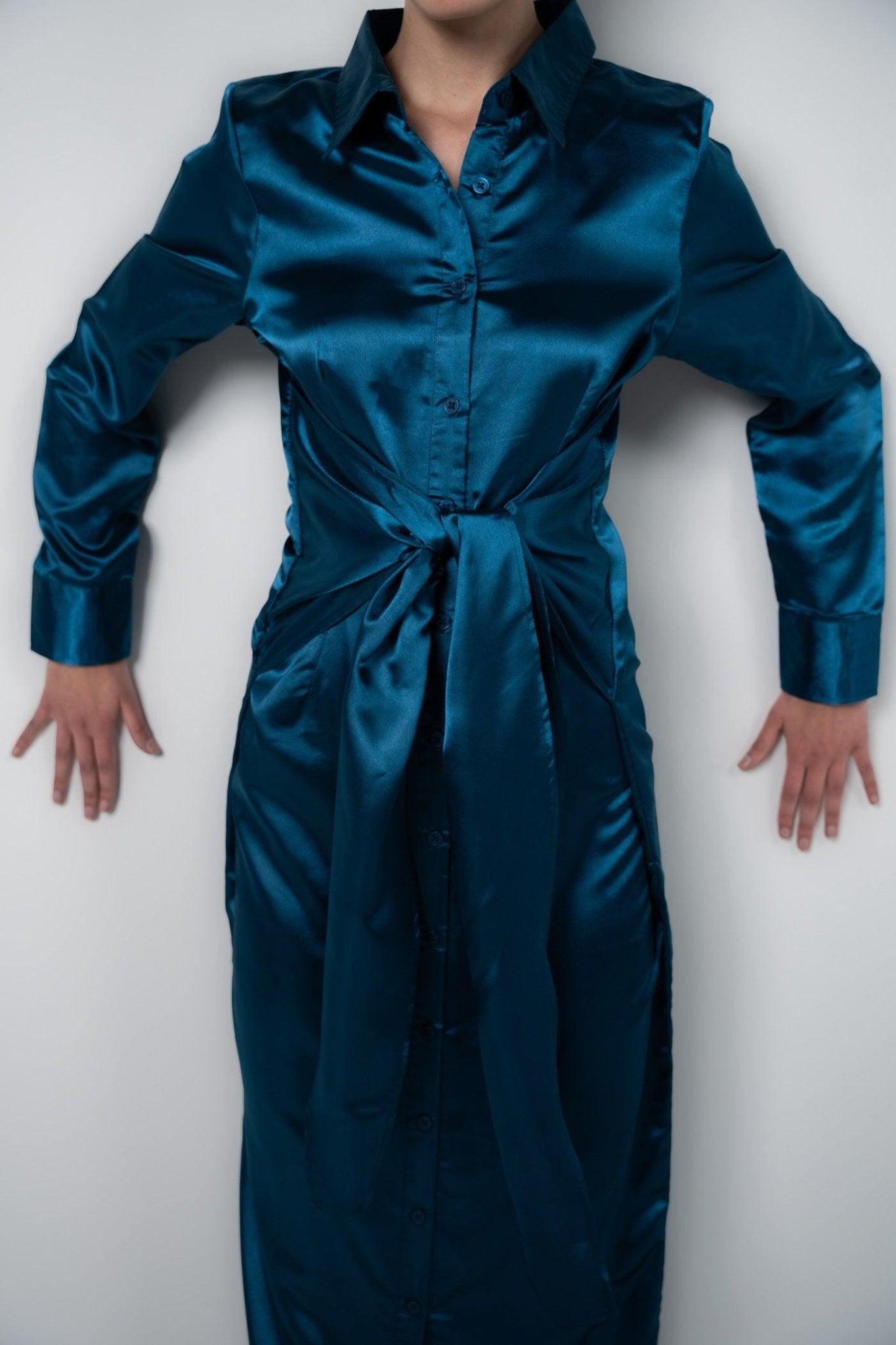 Satin Dress-Sotbella