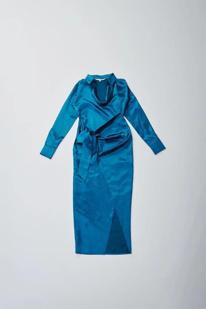 Satin Dress-Sotbella