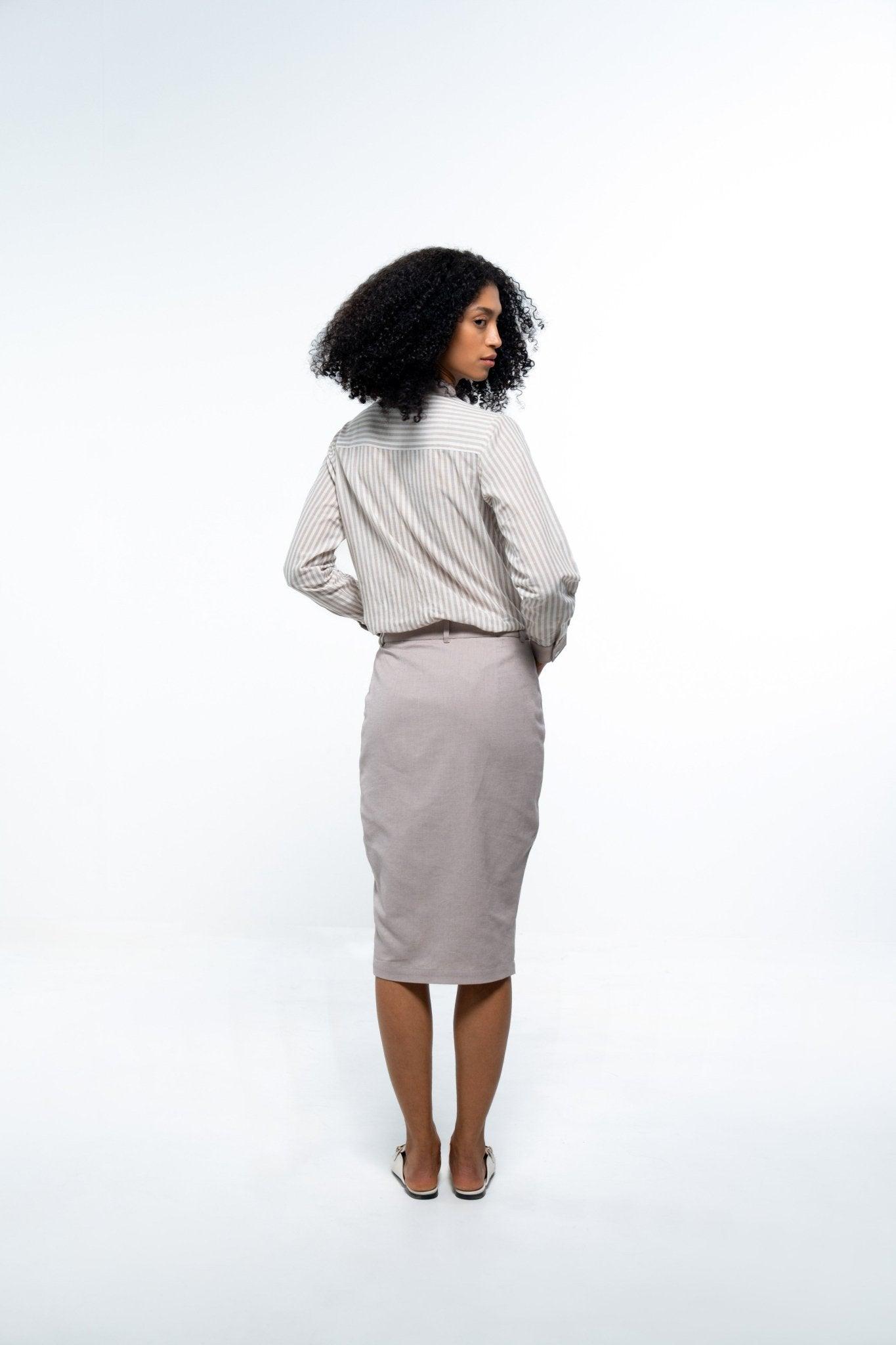SHIRT AND PENCIL SKIRT CO - ORD SET - Sotbella