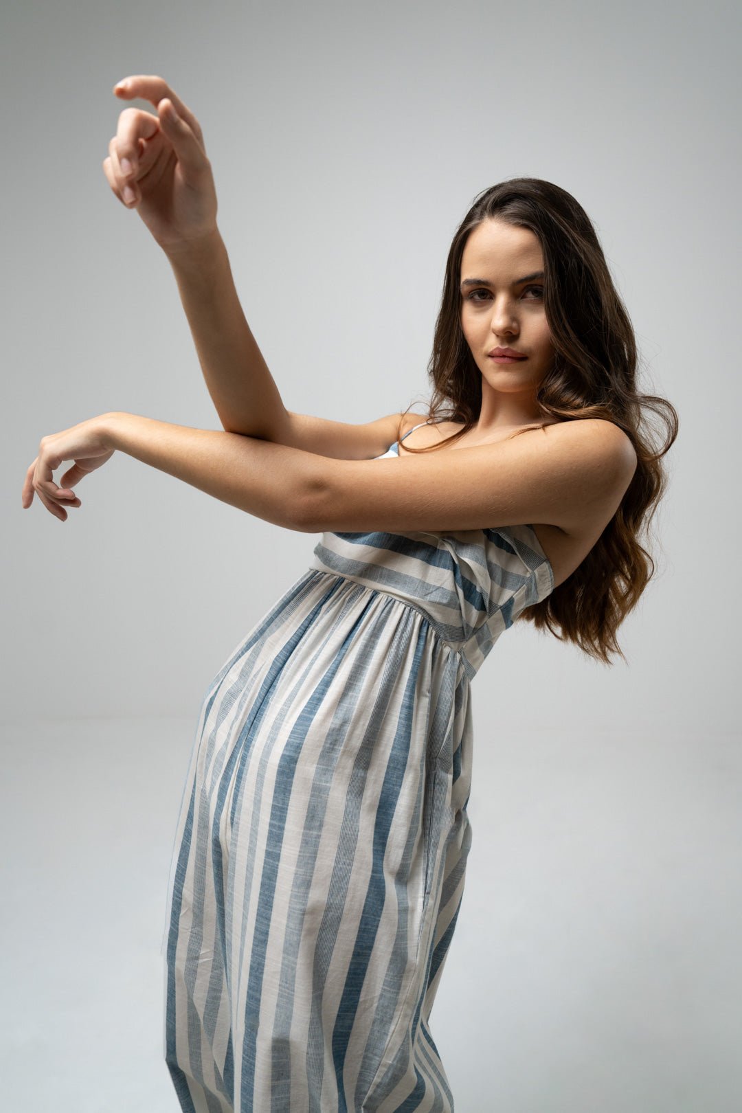 STRIPED COMFY FIT JUMPSUIT - Sotbella