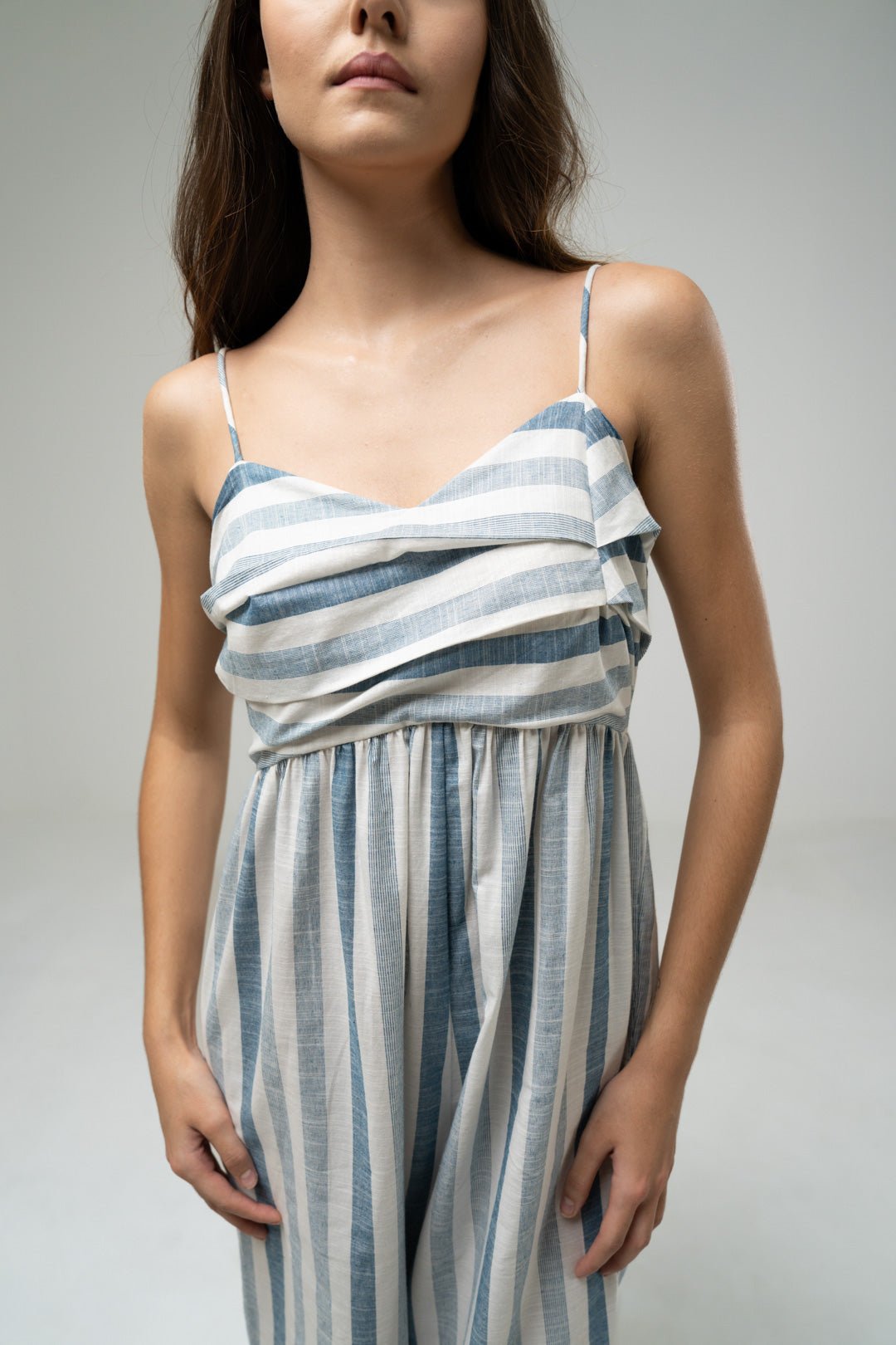 STRIPED COMFY FIT JUMPSUIT - Sotbella