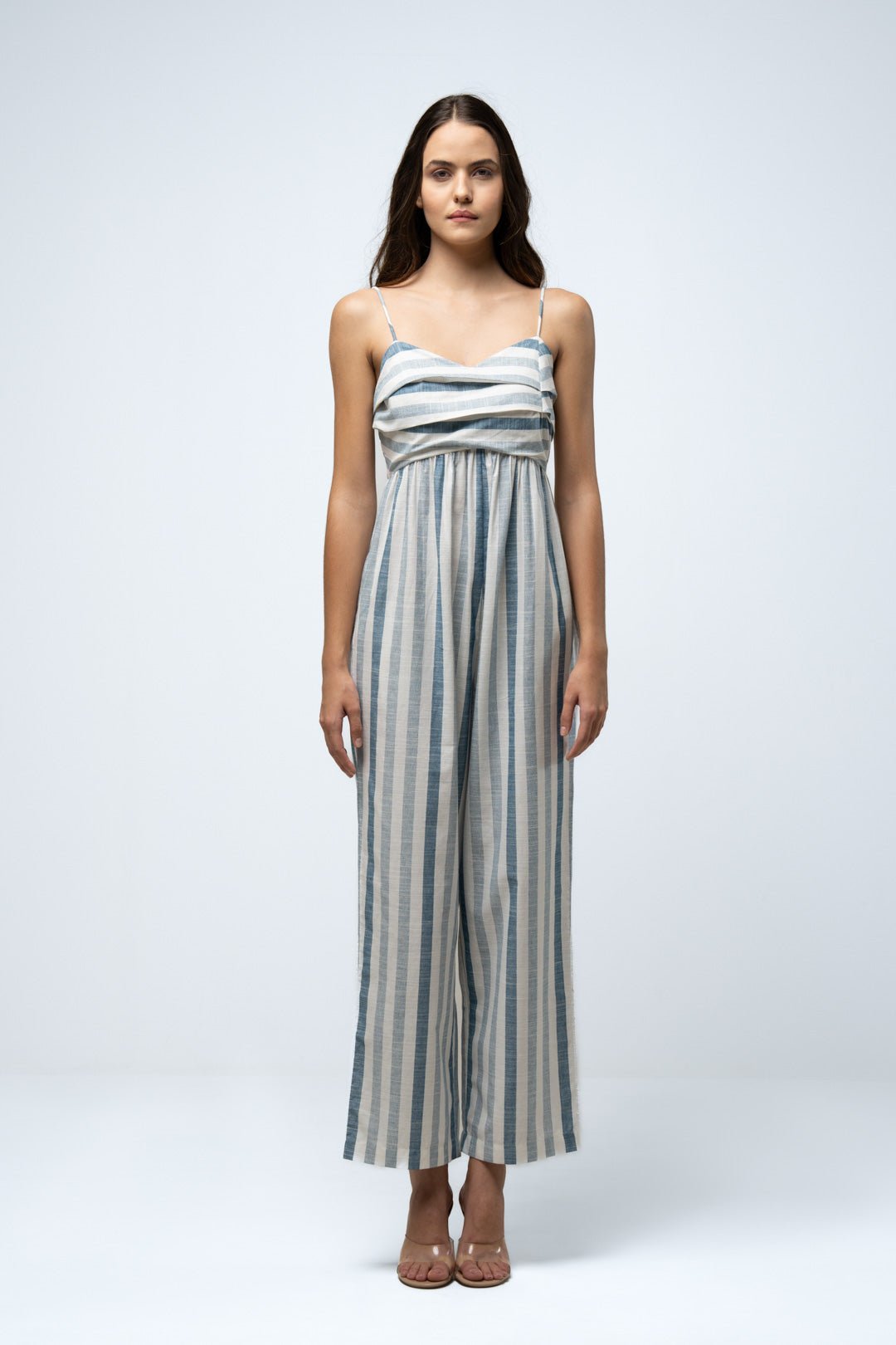 STRIPED COMFY FIT JUMPSUIT - Sotbella