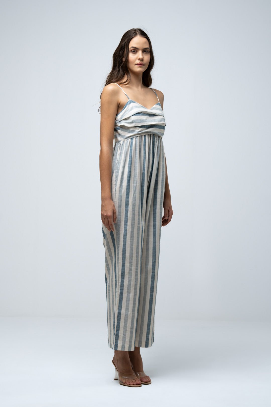 STRIPED COMFY FIT JUMPSUIT - Sotbella
