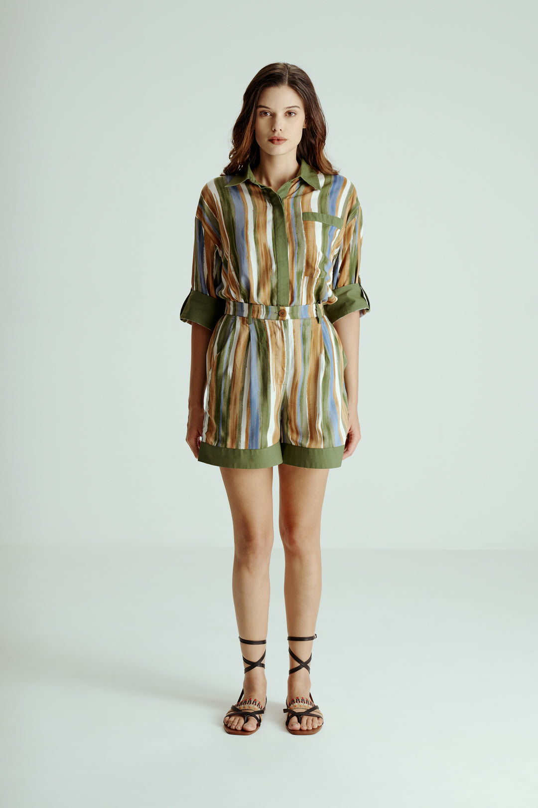 MULTI TONED CO-ORD SET
