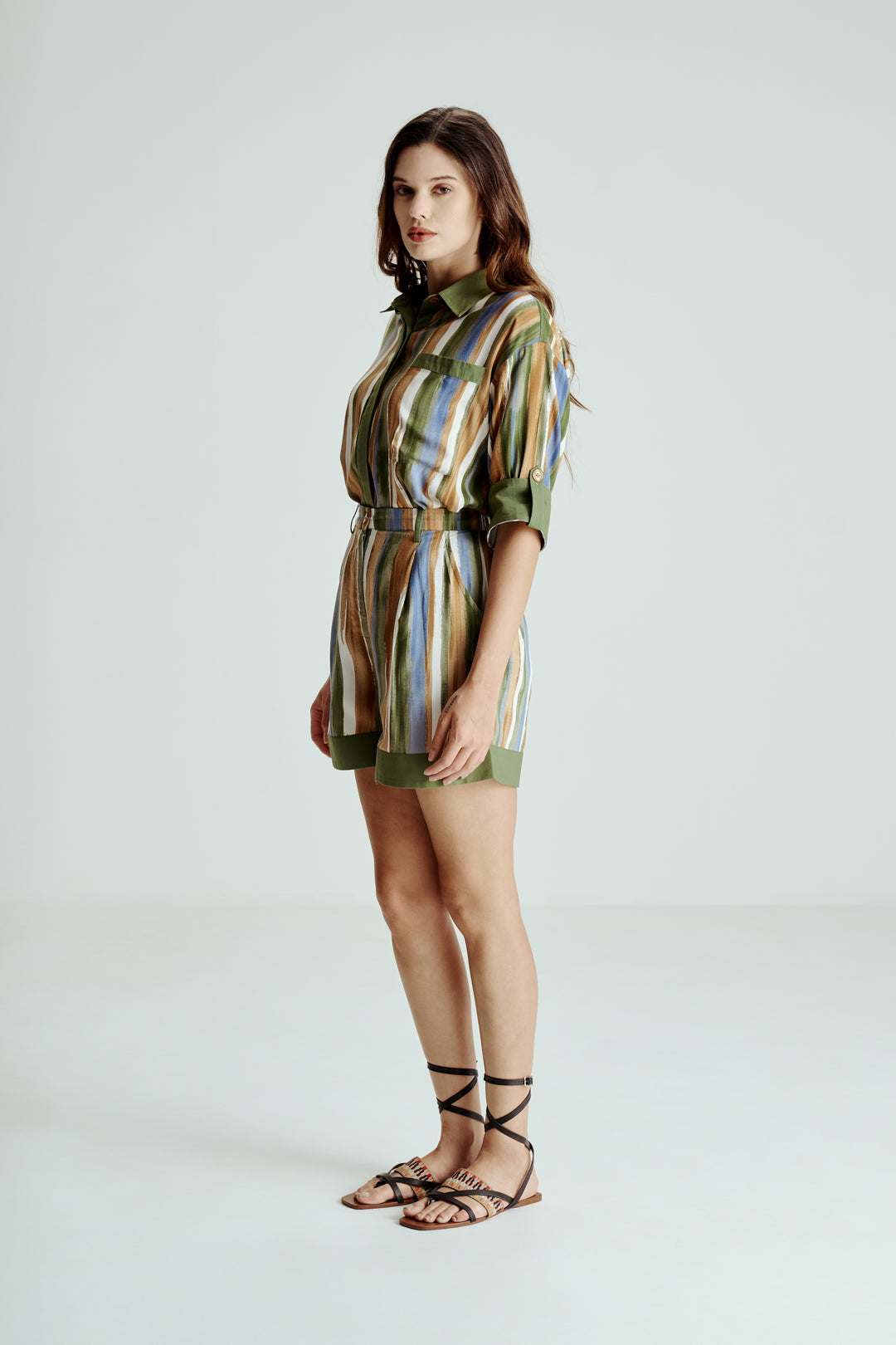 MULTI TONED CO-ORD SET
