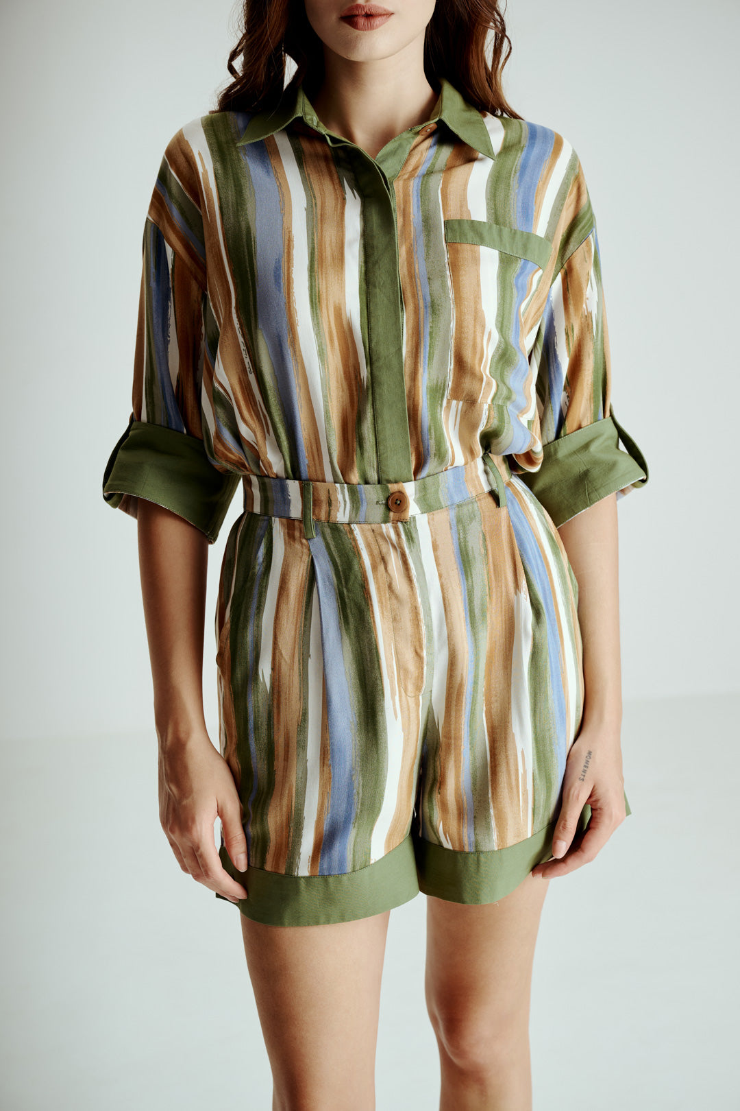 MULTI TONED CO-ORD SET