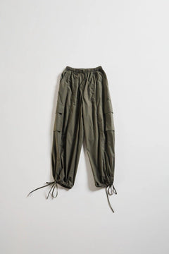 Army Green Parachute Pants - Sotbella