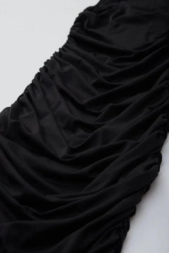 Black Bodycon Dress - Sotbella