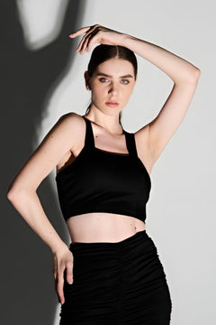 Black Crop Top - Sotbella