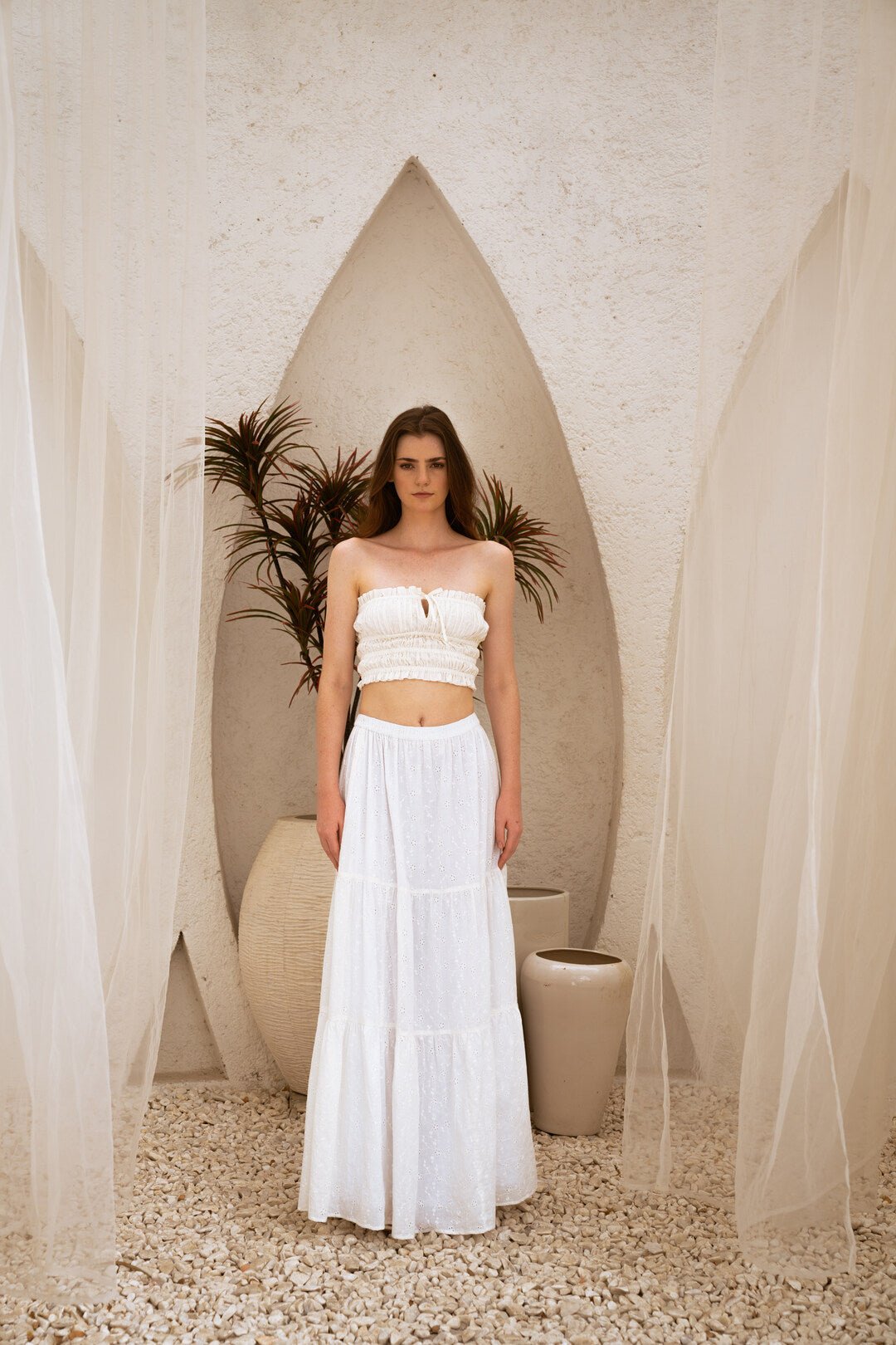 DREAMY WHITE CO - ORD SET - Sotbella