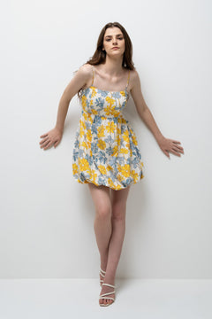 FLORA BUBBLE - HEM DRESS - Sotbella