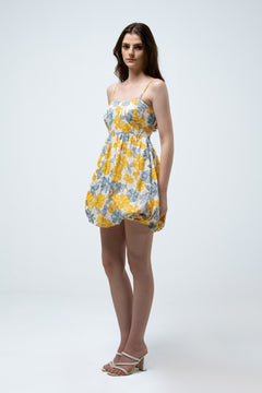 FLORA BUBBLE - HEM DRESS - Sotbella