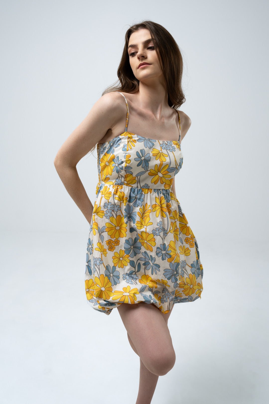 FLORA BUBBLE - HEM DRESS - Sotbella